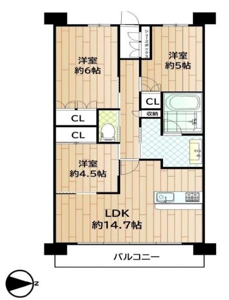 シャリエ鶴見緑地エルグレース