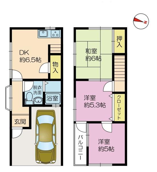 城東区成育　中古戸建