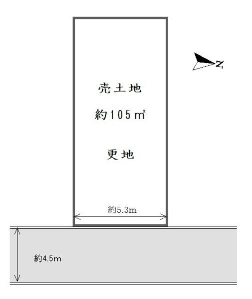 大東市南津の辺町　売土地