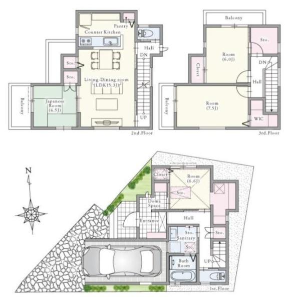 大東市諸福　新築戸建