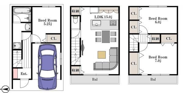 大東市緑が丘　中古戸建