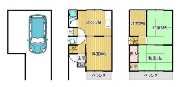 旭区高殿　中古戸建