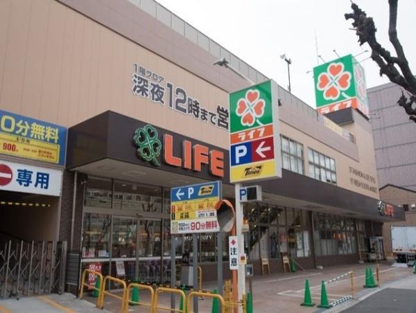 大阪市城東区東中浜６丁目の土地(ライフ緑橋店)