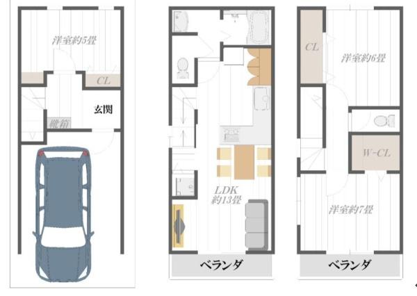 大東市津の辺　中古戸建