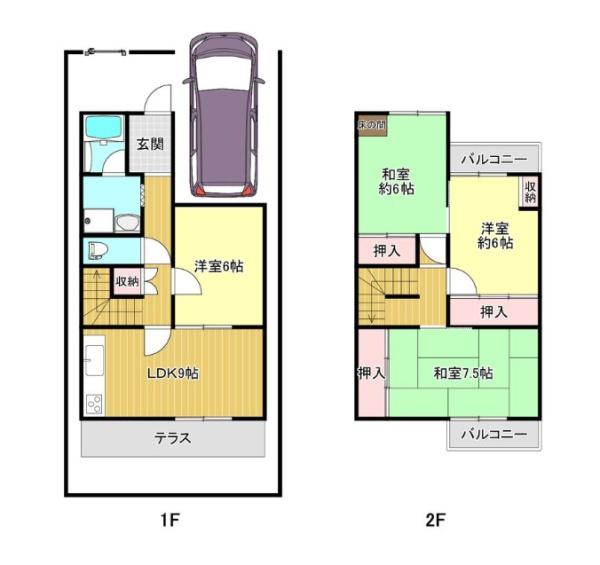 大阪市旭区高殿４丁目の中古一戸建て