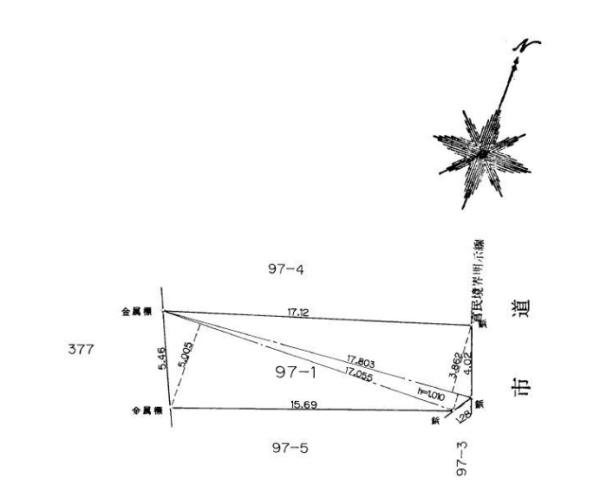 大東市三箇　売土地