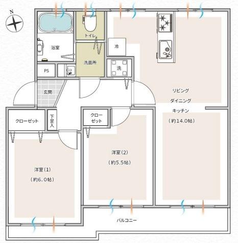 市沢団地１号棟