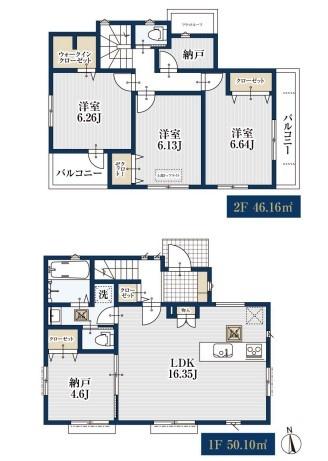 新築戸建　瀬谷区宮沢219③　２号棟