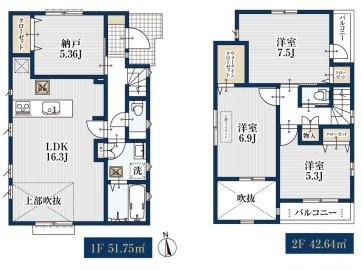 新築戸建　瀬谷区宮沢219③　３号棟