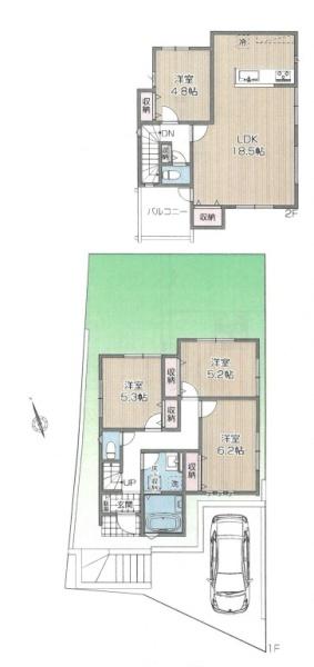 新築戸建　戸塚区川上町　A号棟