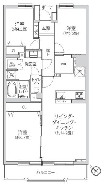 菊名スカイマンション