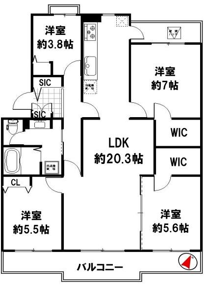 西神大寺団地４号棟