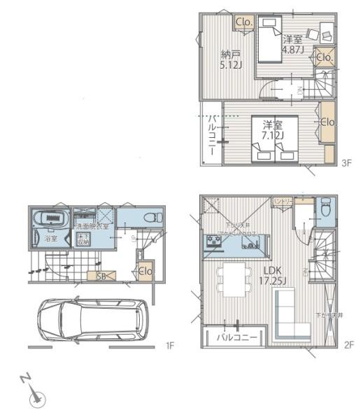 新築戸建 金沢区富岡東1丁目Ⅲ 1号棟