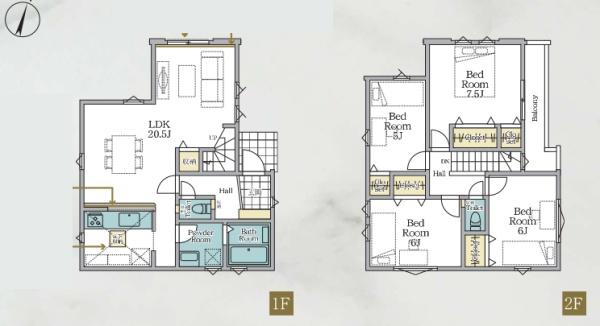 新築戸建 金沢区六浦南3期 1号棟