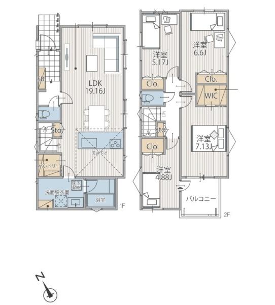 新築戸建 鶴見区岸谷2丁目Ⅱ 14号棟