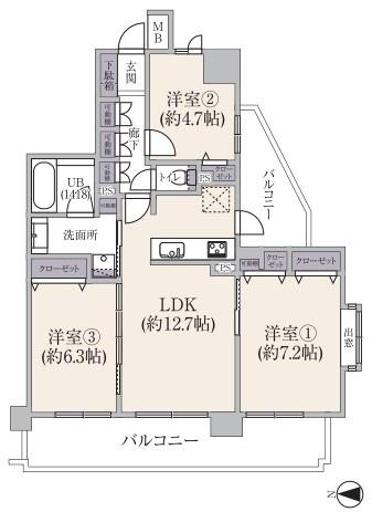 クリオ磯子上中里弐番館