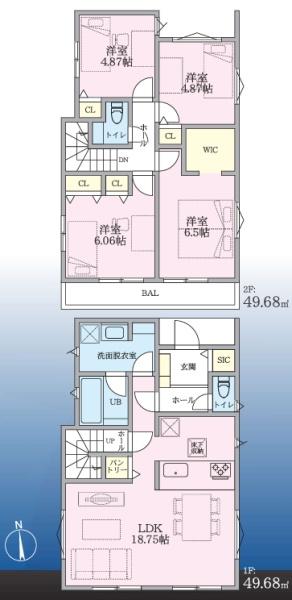 新築戸建 保土ケ谷区常盤台 1号棟