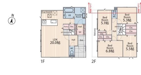 新築戸建 旭区東希望が丘 1号棟