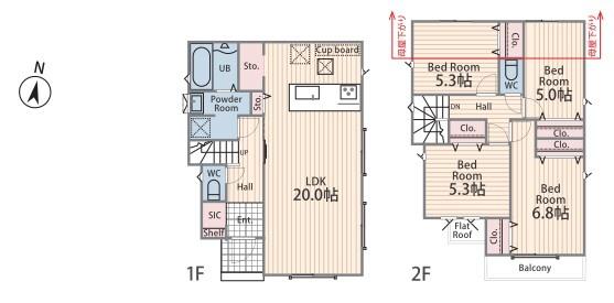 新築戸建 旭区東希望が丘 2号棟