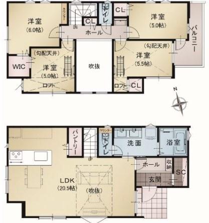 新築戸建 泉区岡津町 3号棟