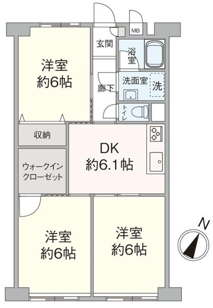 三ツ沢ハイタウン１号棟