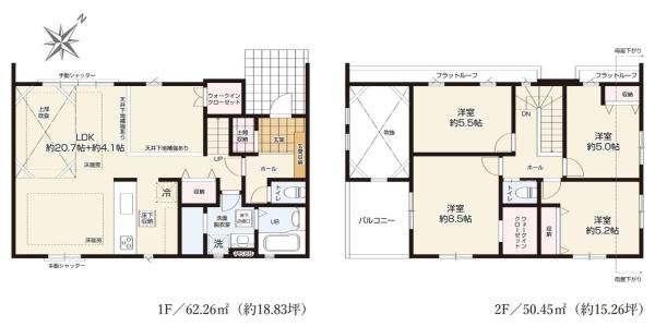 新築戸建 戸塚区下倉田町1期 1号棟