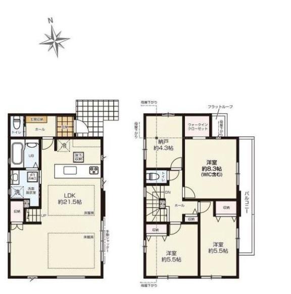 新築戸建　青葉区柿の木台1期　２号棟
