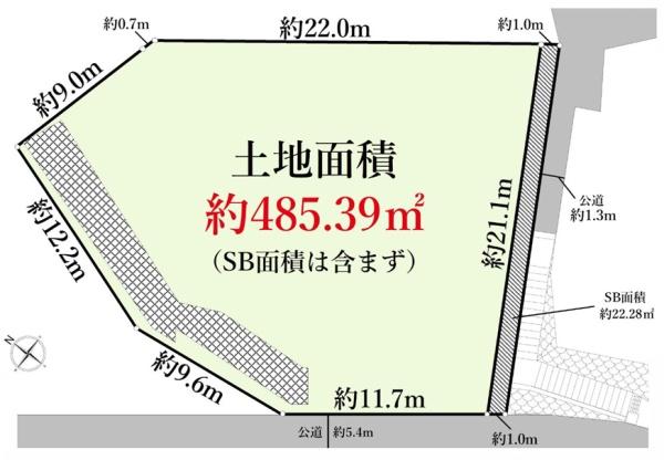 土地　西区老松町