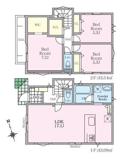 新築戸建　旭区白根６丁目Ⅲ　１号棟