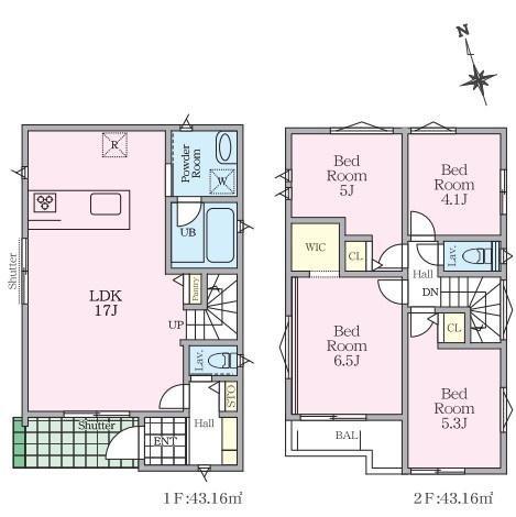 新築戸建　旭区白根６丁目Ⅲ　２号棟