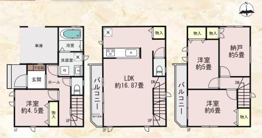 新築戸建　南区睦町２丁目　B号棟