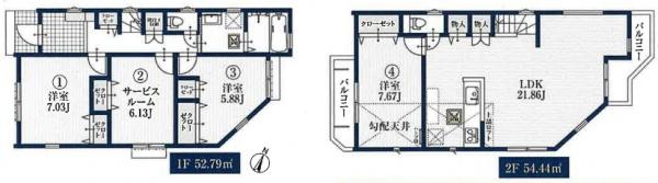 新築戸建　港北区篠原東214②　２号棟