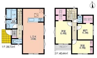 新築戸建　ウインビュ下田町　C号棟