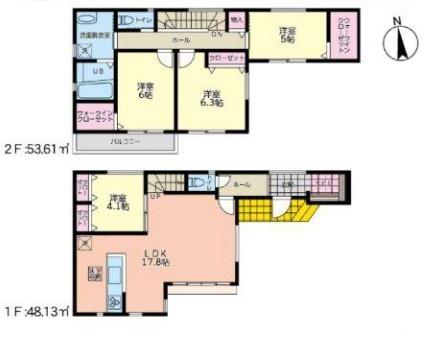 新築戸建　ウインビュ上矢部町B　５号棟