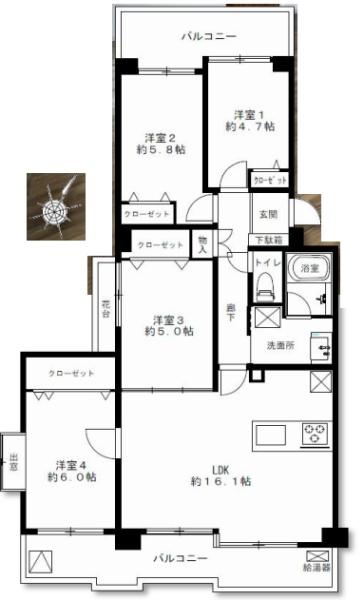 スカイビュー戸塚１号棟