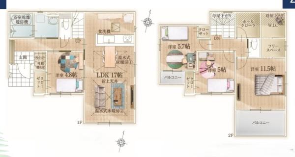 新築戸建　瀬谷区阿久和西５期　１号棟