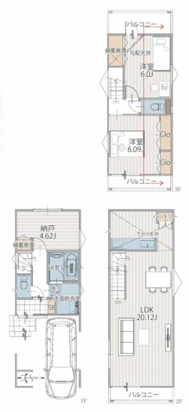横浜市西区霞ケ丘の新築一戸建