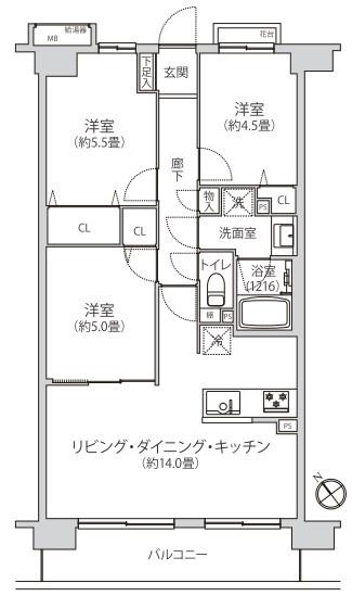 クリオ向ヶ丘遊園壱番館