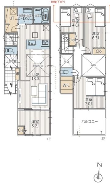 新築戸建 保土ケ谷区初音ケ丘Ⅲ 7号棟
