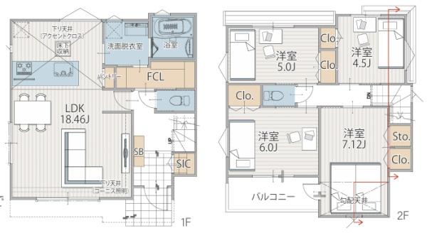新築戸建 青葉区市ヶ尾町Ⅱ 5号棟
