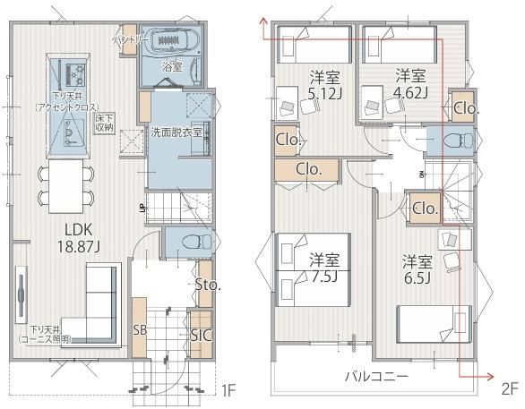新築戸建 青葉区市ヶ尾町Ⅱ 6号棟