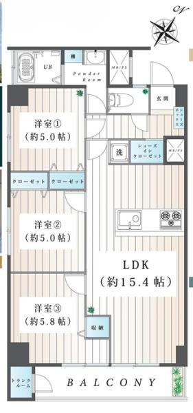市ドリームハイツ３号棟