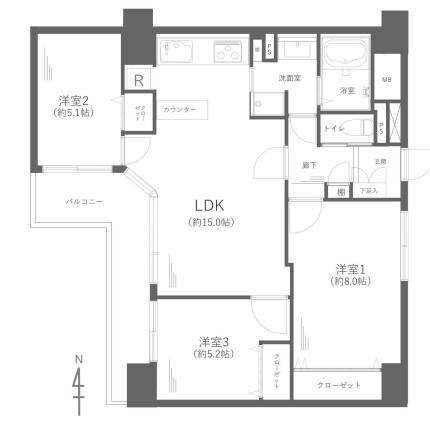 コスモテラス東百合ヶ丘