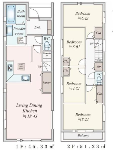 新築戸建　旭区上白根町　１号棟