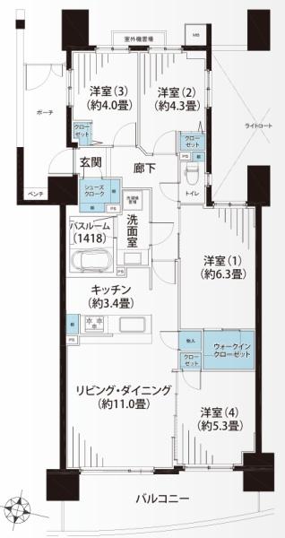 ナイスベルクール横濱綱島