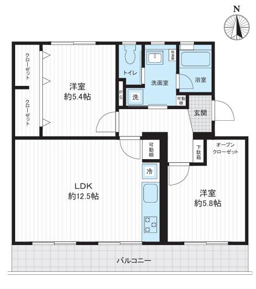 すすき野第２団地第１住宅第８-１２号棟