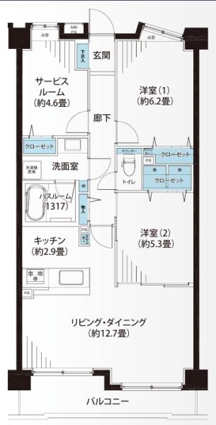 ライオンズガーデン鴨居