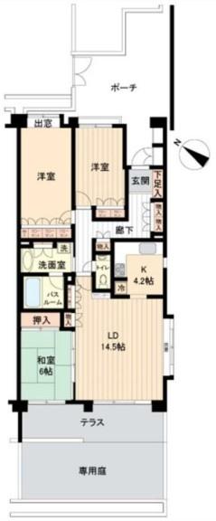 クリオ市ヶ尾弐番館ガーデンヒルAコート