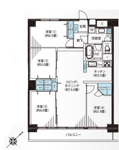 大倉山パークハイツ