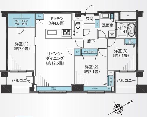 クレッセント新横浜イルドマーニ